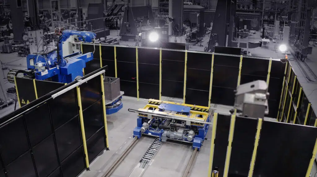 PEMA FMS solution flexible manufacturing from above